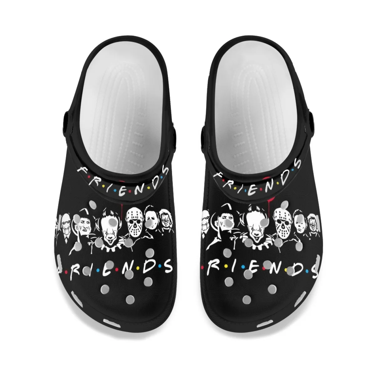Horror Movie Friend Summer Men Slippers Comfortable Outdoor Sandals 2023 Beach Flip Flops Male Indoor Home Slides Bathroom Shoes