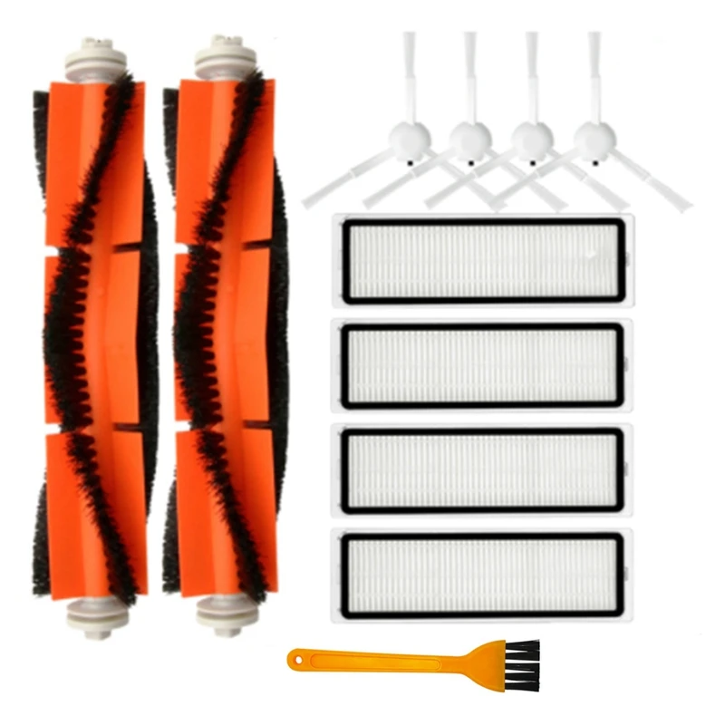 

Запчасти для робота-пылесоса Xiaomi Dreame Bot D9, Сменный фильтр НЕРА, основная и боковая щетки, аксессуары