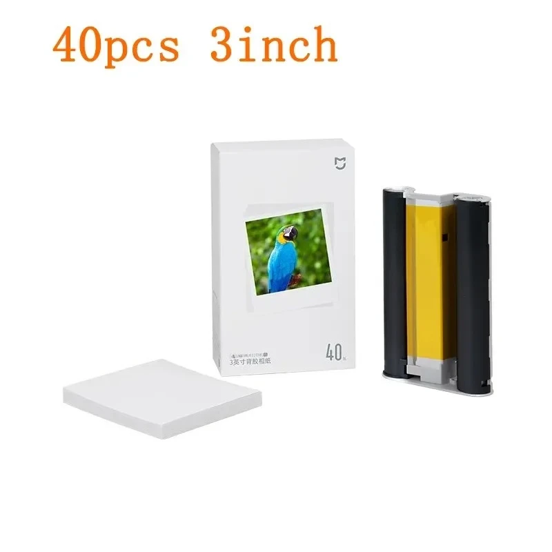 Premium 3-Inch Glossy Photo Printer Paper - High-Quality Photographic Finish