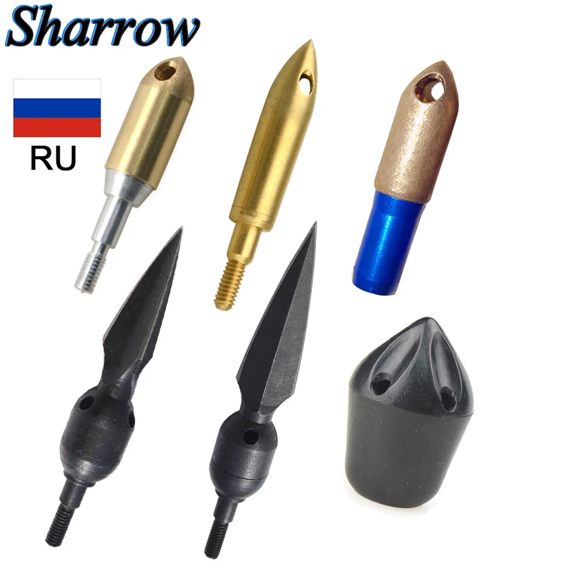 

Various Whistle Carbon Arrow Copper Arrowhead F Screw Hunting Archery Arrow Field Hunting Arrow Heads Durable Hunting Accessory