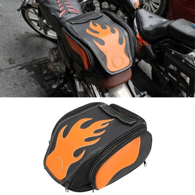 

Motorcycle Seat Bag Tail Bags For Motorcycles Motorcycle Backpack Dual Waterproof Luggage Bag Seat Bag Motorbike Saddle Bags