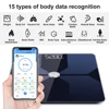 INSMART Body Fat Scale Bathroom Weight Scale Smart Wireless Digital Body Composition Analyzer With Smartphone App Bluetooth WIFI 2