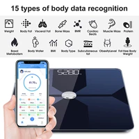 INSMART Smart Body Fat Weight Scales Bioimpedance Scale Digital Balance Composition Analyzer Bluetooth WIFI Bathroom Scale 2