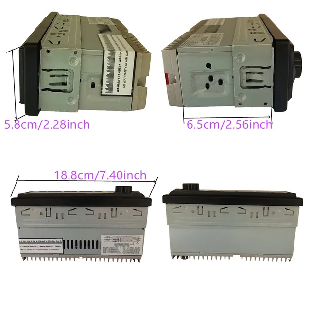 Car Bluetooth MP3 player, car radio, USB/TYPEC dual interface, supports mobile phone charging, AM/FM/RDS broadcasting 4