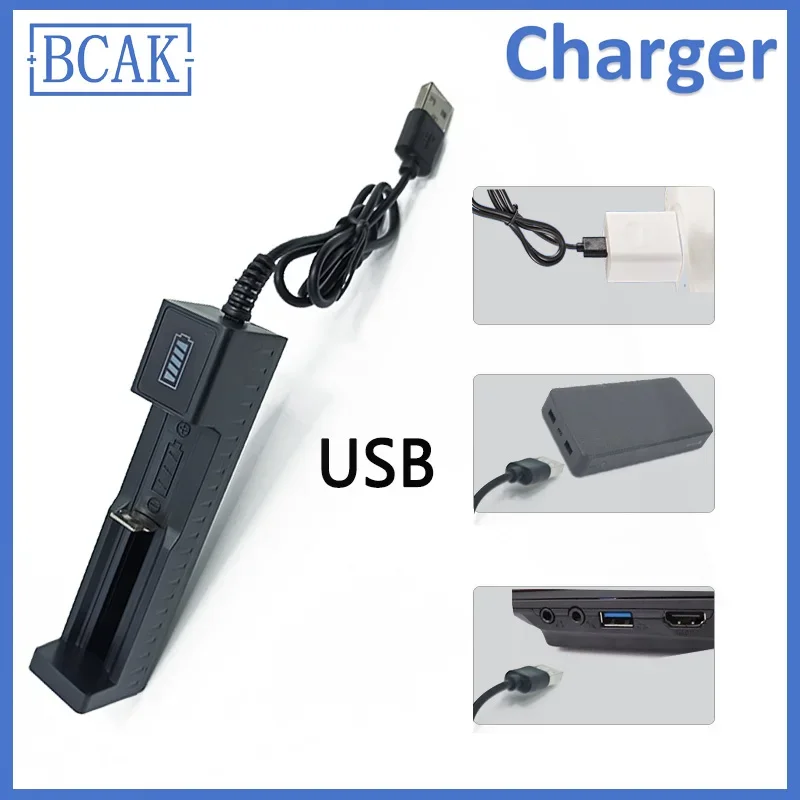 BCAK 4.2V Battery Charger LED Indicator Li-ion Lithium Battery 18650 26650 25500 16340 14500 10440 17500 14430 charger adapter battery charger battery charger adapter