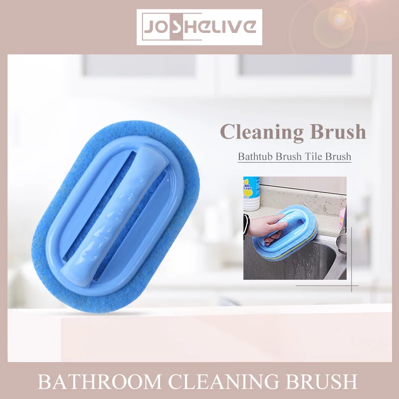 Spazzola in spugna per la pulizia cose utili per i prodotti per la pulizia  della cucina spazzole pulite strumenti manico in spugna per la cucina di  casa bagno - AliExpress
