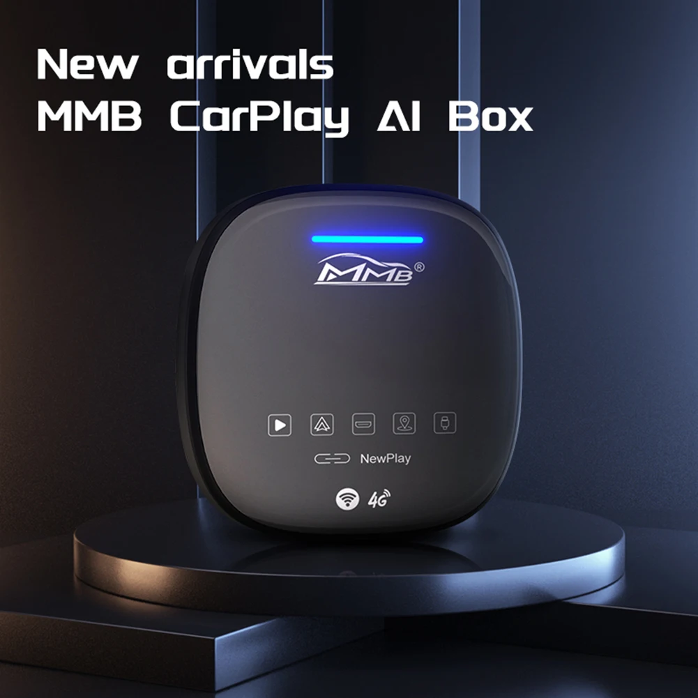MMB MAX Wireless Android Auto Carplay Ai Box AN 10 CarPlay Adapter With