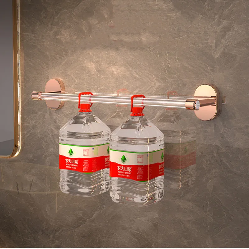 Bathroom Accessories Towel Bars Towel Holder Restroom Rack Creative Nordic Luxury Acrylic Material On Wall