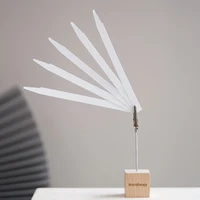 Portable Wooden Place Card Holder Clips For Perfume Essential Oils Test Tester Paper Strip Aromatherapy Paper Desktop Holder - Image 3