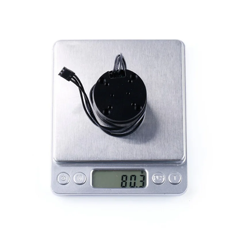 Détail du moteur de cardan sans balais GM3506, montrant le rotor et le stator, conçu pour la stabilisation de caméra reflex et DSLR.