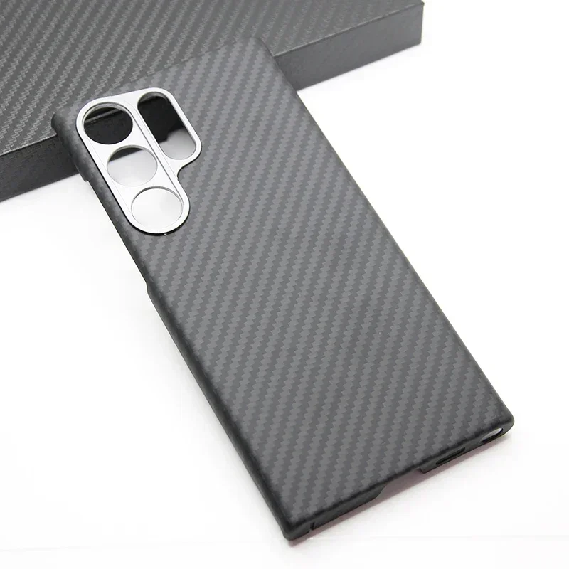 

Case for Samsung Galaxy S23 Ultra Magsafe Strength Magnetic Ring Real Carbon Fiber Aramid Mobile Phone Protective Cover Shell