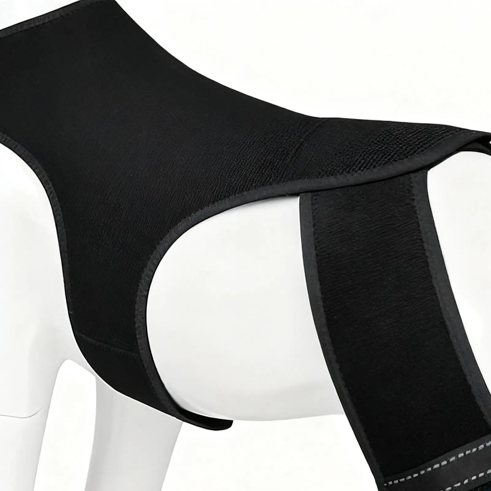 Hundebeinbandage, verstellbare Gelenkbandage mit 4 Metallstabilisatoren, Unterstützung für das Hinterbein zum Wandern, Training, Outdoor-Aktivitäten, Parkbesuch – Detail 6