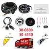 30-0300 30-4110 X-Series Wideband O2 Air Fuel Ratio Gauge Kit LSU 4.9 0258017025 Oxygen Sensor +15*4.3cm for AEM Decal 2