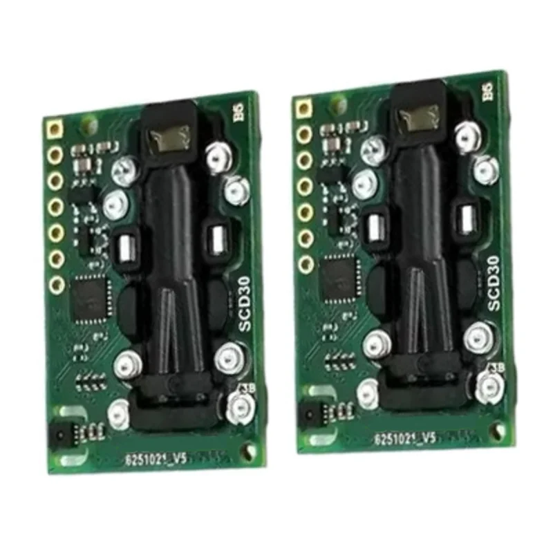 M67K-2Pcs SCD30 공기질 센서 모듈 CO2 및 RH/T 측정용 I2C Modbus PWM SCD30 이산화탄소 가스 센서