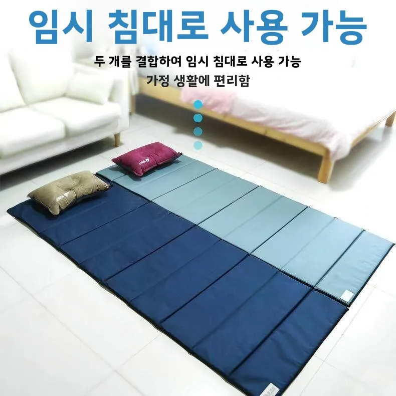 휴대용 야외 피크닉 매트 여름 신상 2026 삼단 접이식 두꺼운 방수 캠핑 하이킹 여행용품 VOTWO 브랜드