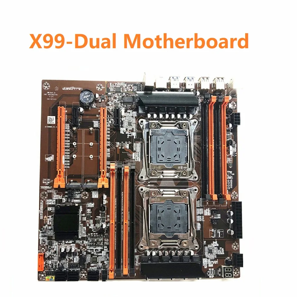 X99 Dual Cpu Motherboard Lga 2011 V3 Eatx Usb3.0 Sata3 With Dual Xeon Processor With Dual M.2