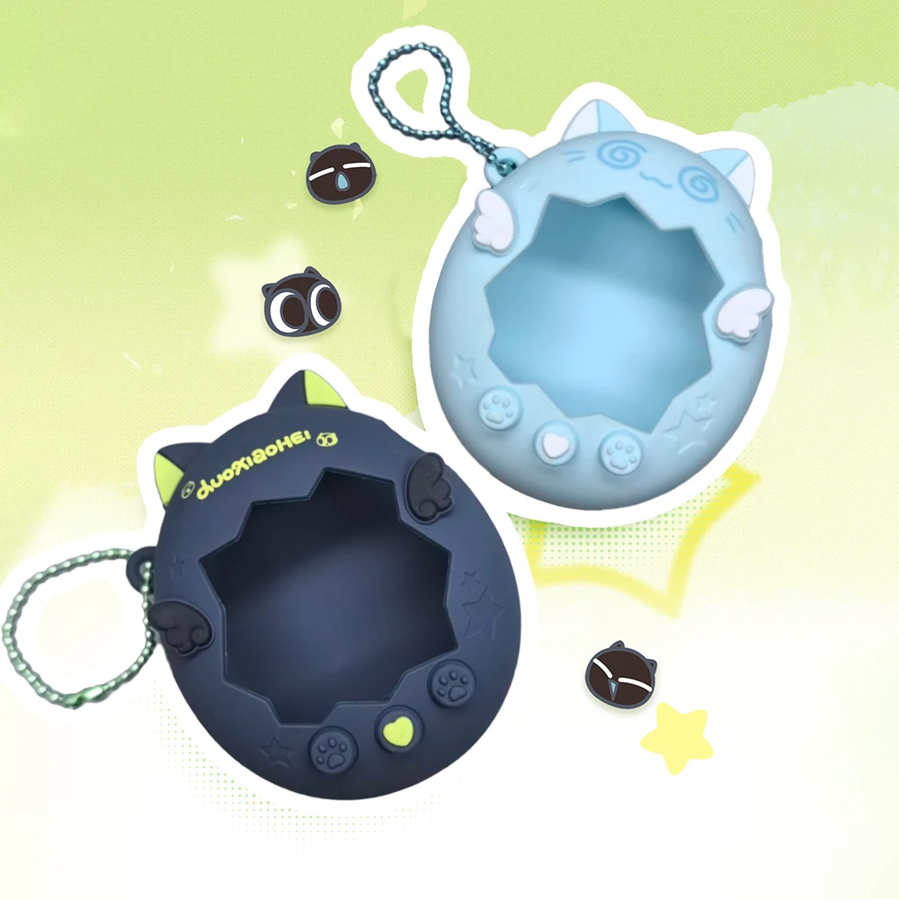 GeekShare Luo Xiaohei Co-Branded Silicone Protective Case - Cute Cartoon Design and Anti-Fall Protection