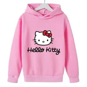 Zoom Fa Sweat à capuche - Hello Kitty - Femme - Gris à prix pas cher