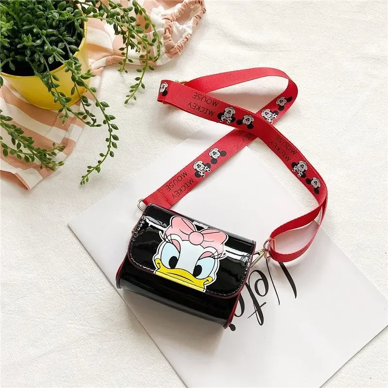 Disney mickey minnie  children's Mellöv Zsák aranyos Gúnyrajz crossbody Zsák fiúknak valamint lányok Mali szögletes Zsák Megmunkalás Pénzdarab Női táska