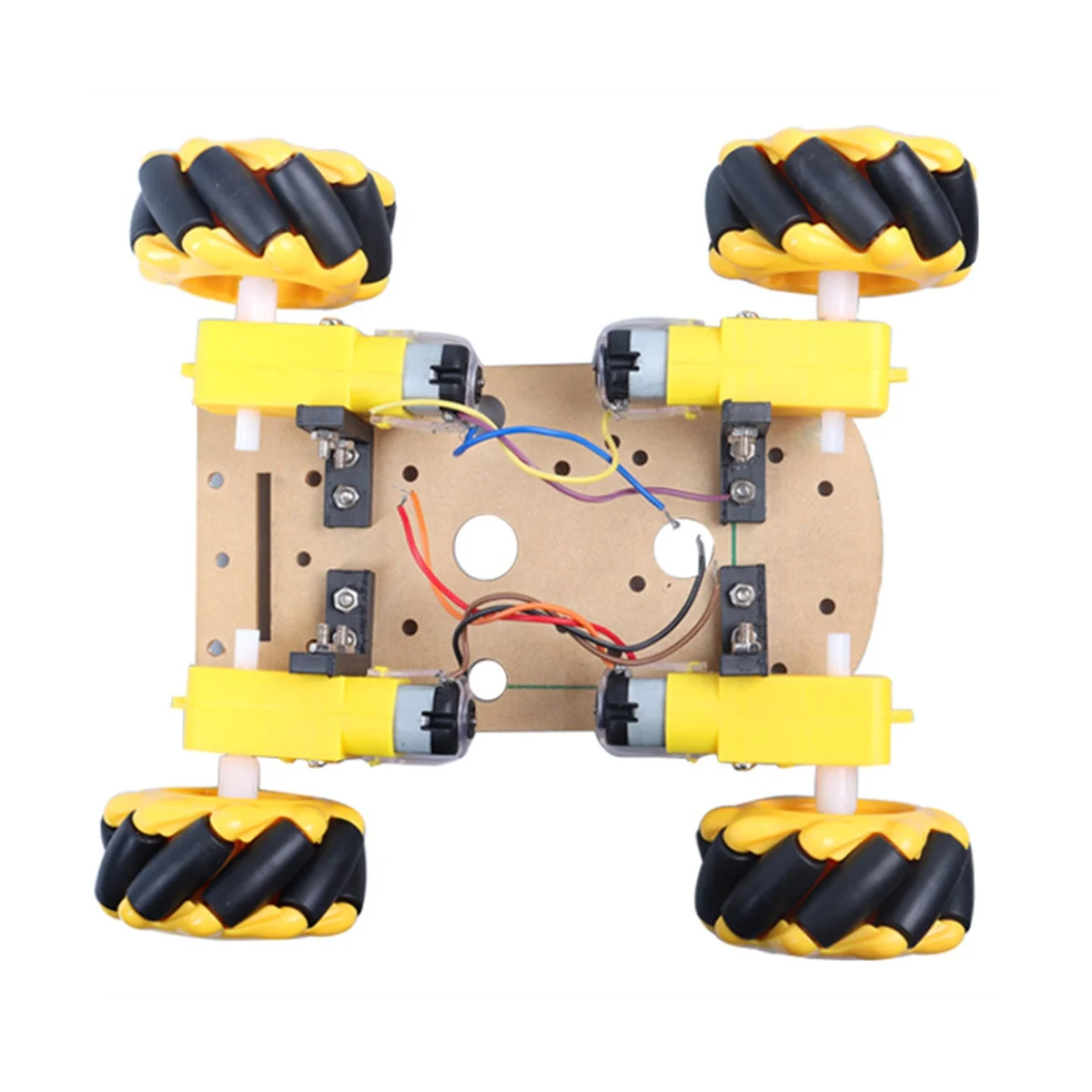 

Smart Robot Car Kit Acrylic Chassis with 4WD Mecanum Wheels Suitable for Programming Beginner Kit DIY Assembly Robot
