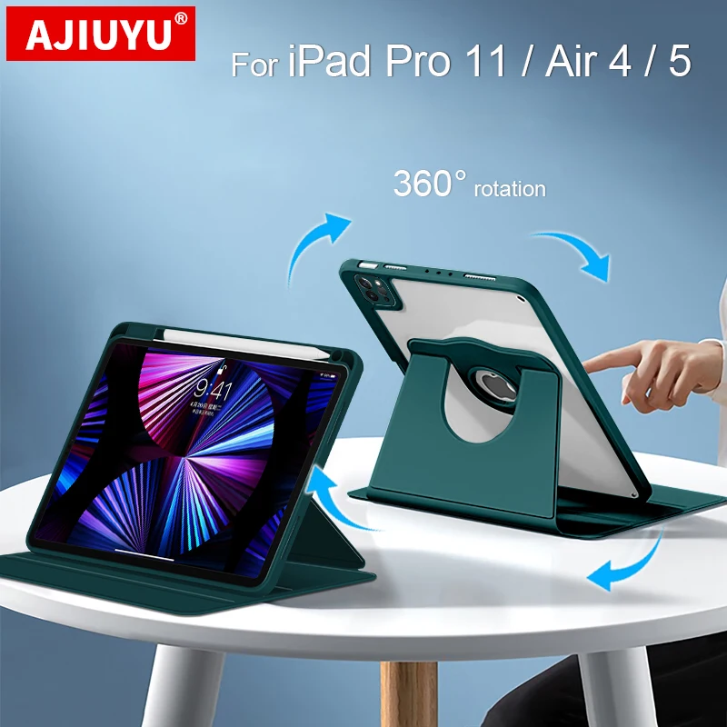 Custodia Per Supporto Per Ipad Pro 11 M2 Air 4 5 10.9 "Custodia Per Ipad Pro 11 Air4 Air5 2022 2021 Custodia Per Tablet Custodia Multi Angolo Di Suppo