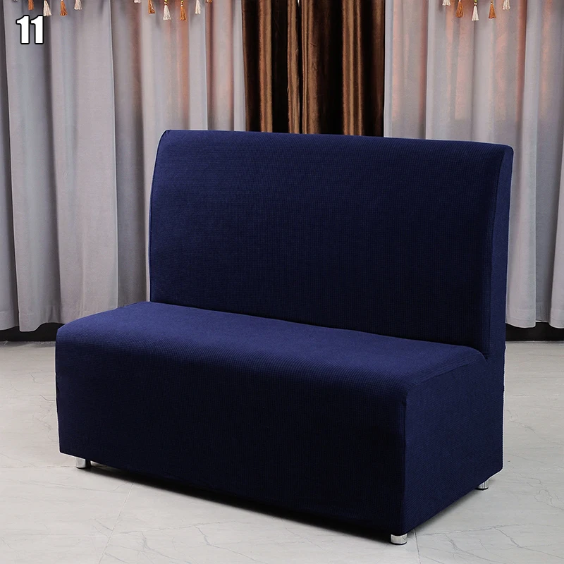 Sofa cover Furniture cover Polar Fleece Sofa Cover Hotel Restaurant Stretch Spandex Sofa Covers Armless Couch Cover Internet Bar Cafe Slipcovers