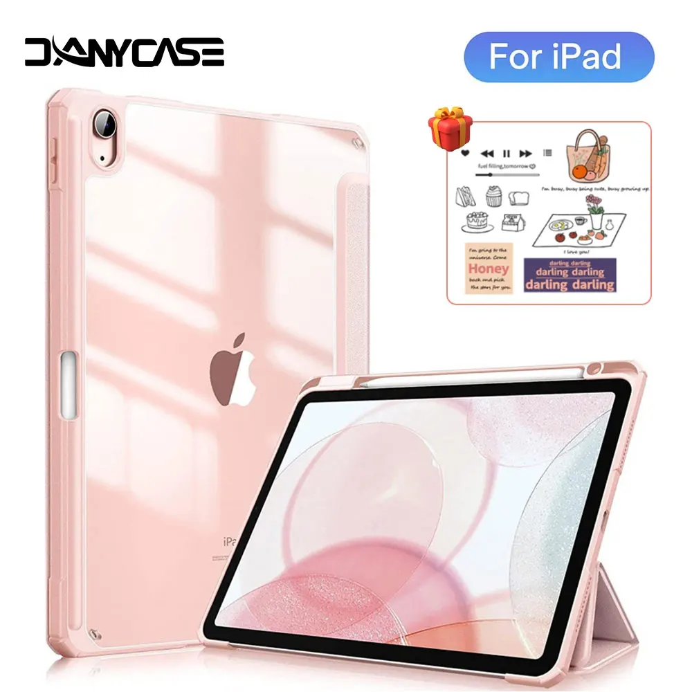 Защитный Чехол DANYCASE Для iPad 13 Дюймов M2 M4 2024 11 Air 5/4 10 9 Pro Mini 7 6 8 3 2 7/8/9 10-го Поколения