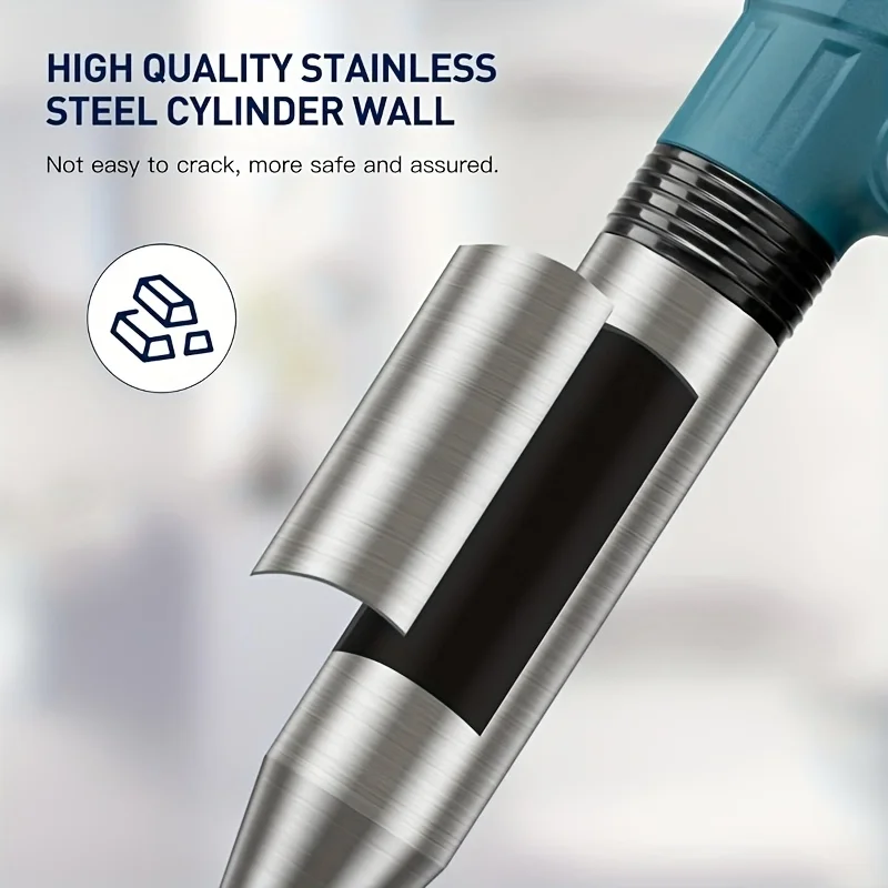 Toilet Cleaning Tool, Bathroom Drain Unclogging Device Requires Only One Air Pressure to Solve Pipe Blockage Sewer Cleaning Tool