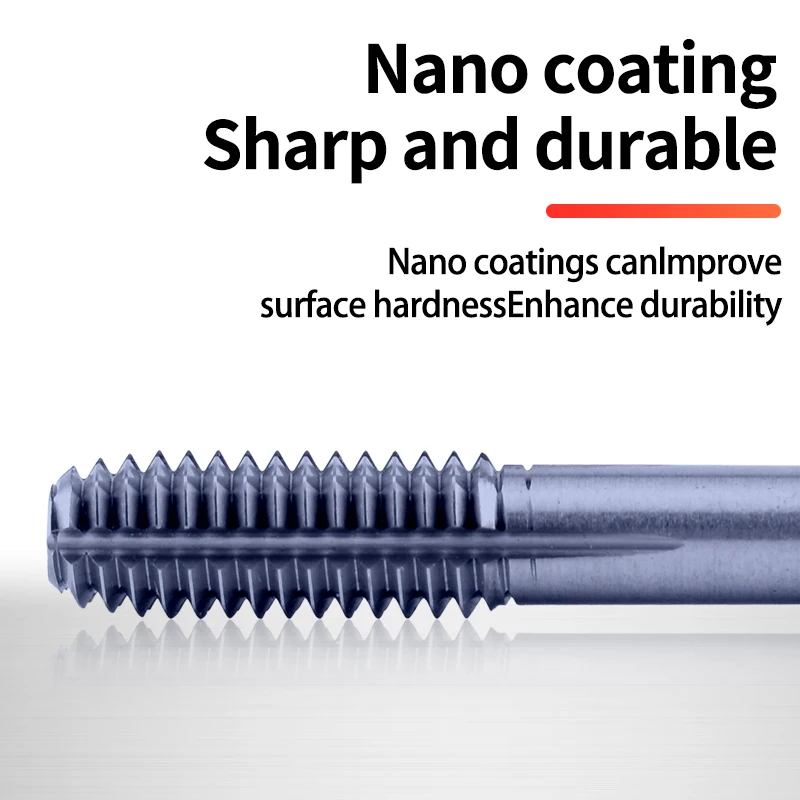 HSSE-PM JIS Standard TICN Coating Roll Forming Tap M1 M2 M3 M4 M5 M6 M7 M8 M9 M10 M11 M12 Machine Sc