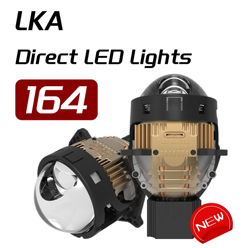 

LKA 82W Bi Led Hyperboloid Lenses 3 Inch 5500K Auto Headlight Retrofit H7 H1 9005 9006 Head Light for Car Accessories
