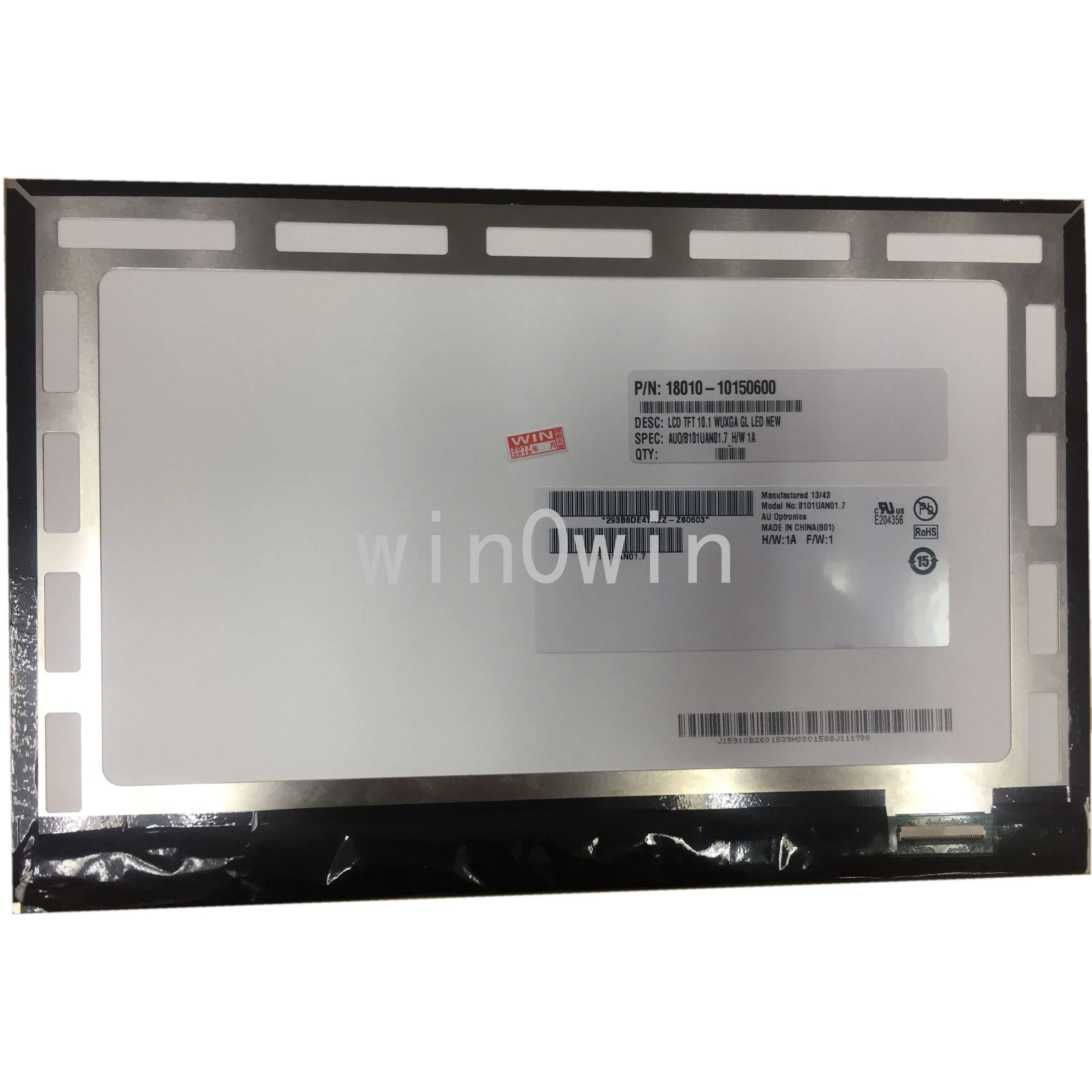 

ЖК-экран B101UAN01.7 подходит для CLAA101FP05 XG IPS
