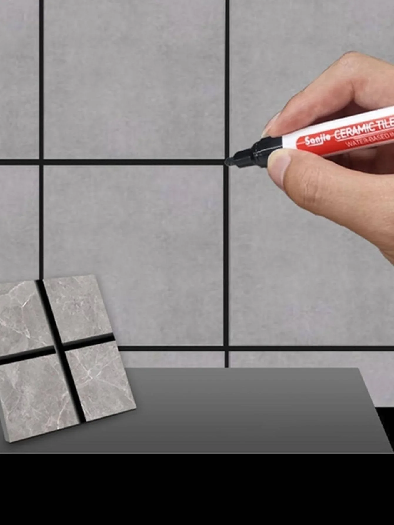Ceramic Tile Waterproof Repair Pen for Bathroom and Floor Gaps