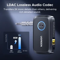 UGREEN Bluetooth 6.0 5.4 Car 3.5mm AUX Jacks for Car Speakers Audio Music Hands Free Bluetooth 5.3 - Image 3
