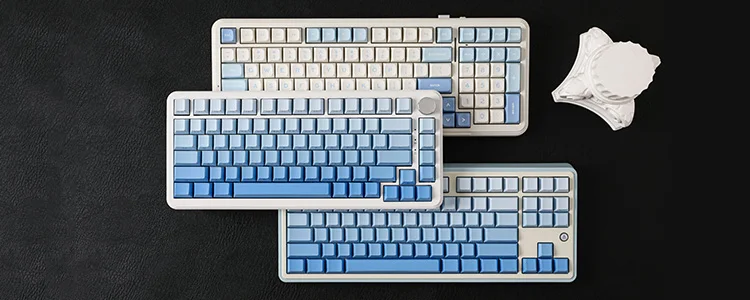 KiiBOOM Phantom 81 V2 Upgraded Crystal Gasket-Mounted USB-C