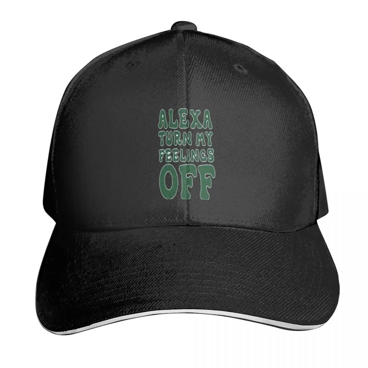 

Alexa Turn My Feelings Off Pullover Casquette, Polyester Cap Fashionable Wicking For Sports