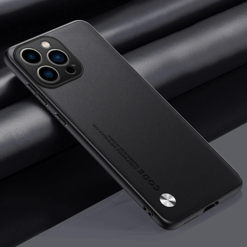 Luxury PU Leather Soft Silicone Protective Phone Case Cover