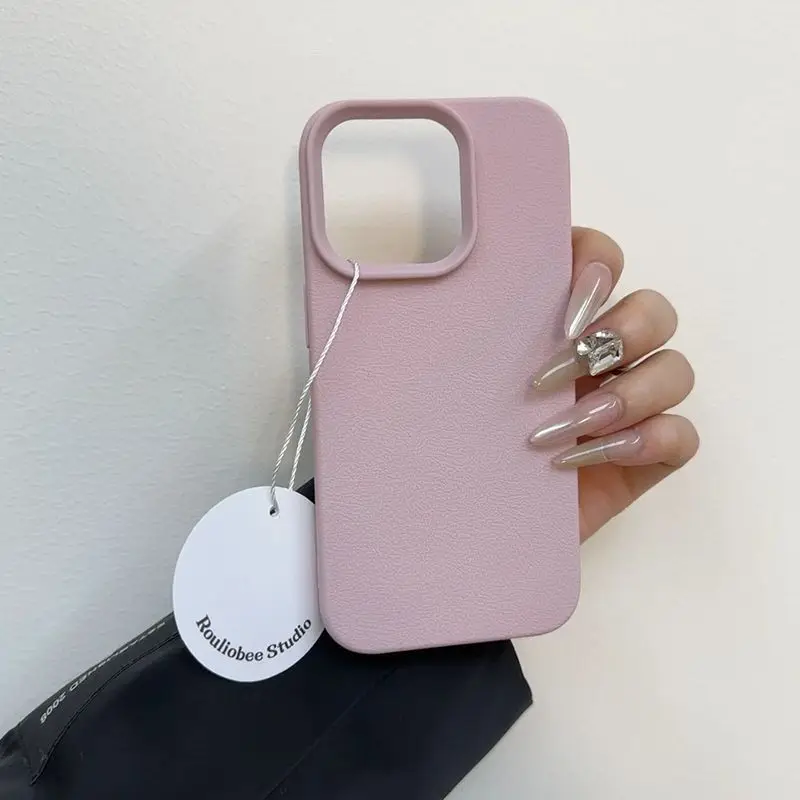 Leather Silicone Phone Case - Luxury Protective Cover