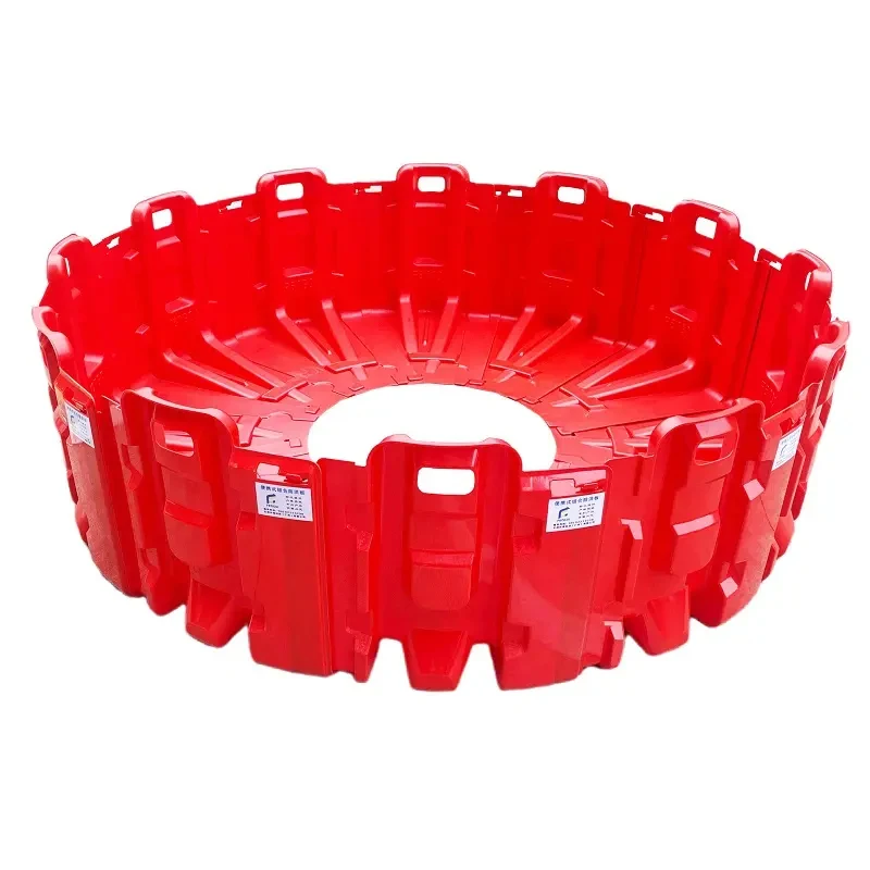 

Plastic ABS Flood Barrier Emergency Mobile Removable L-Shape High Visibility High Quality Flood Portable Flood Barrier