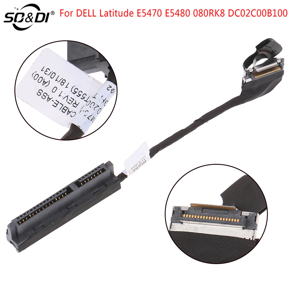 Sata Hdd Connector Cable Hard Disk Interface For Dell Latitude E5470 E5480 080rk8 Dc02c00b100