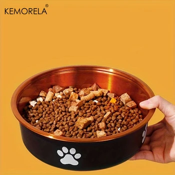 Anti-Slip Dog Bowls Small Medium And Large Dog Feeding Bowls And Water Fountains Stainless Steel Pet Feeders Pet Dog Accessories 5