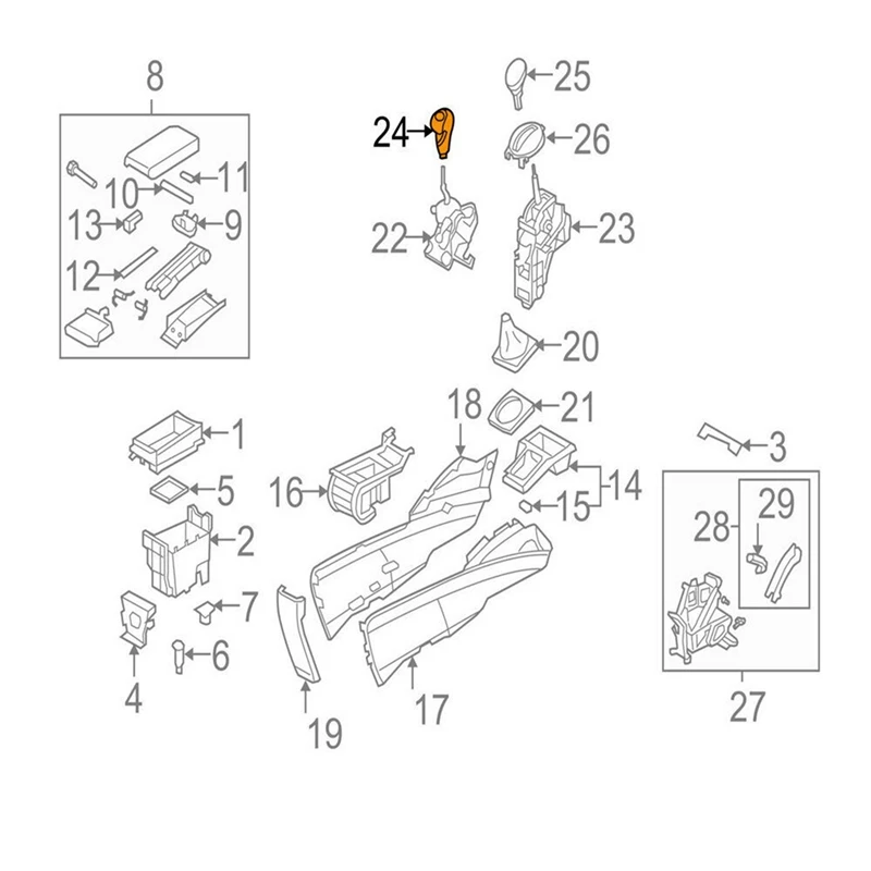 8x Ʈ , 5   Ʈ   Ʈ  ƽ, ȥ ú 2006-2011 54102-SNA-A02 
