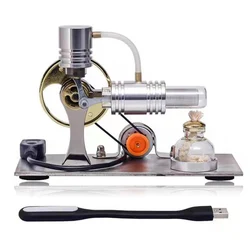 Mini Heat Steam Engine Model Kit Experimenter Toy Miniature Building Toys Preschool Educational Birthday Gifts