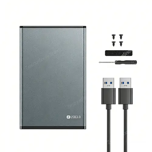KEBIDUMEI HDD Enclosure 2.5 SATA SSD External Hard Drive Case 5Gbps USB 3.0 To Type C Transfer Speed Aluminum Alloy Harddisk Box - Image 7