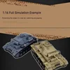 New Henglong 3848 Remote-Controlled Tank Infrared Combat Full-Size Simulation Tank Shooting German 3l Tank Model Boy Toy Gift 5