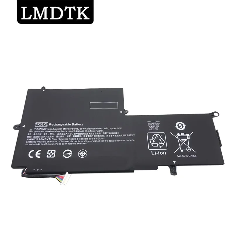 

LMDTK New PK03XL Laptop Battery For HP Spectre Pro X360 13 G1 Series M2Q55PA M4Z17PA HSTNN-DB6S 6789116-005 11.4V 56W
