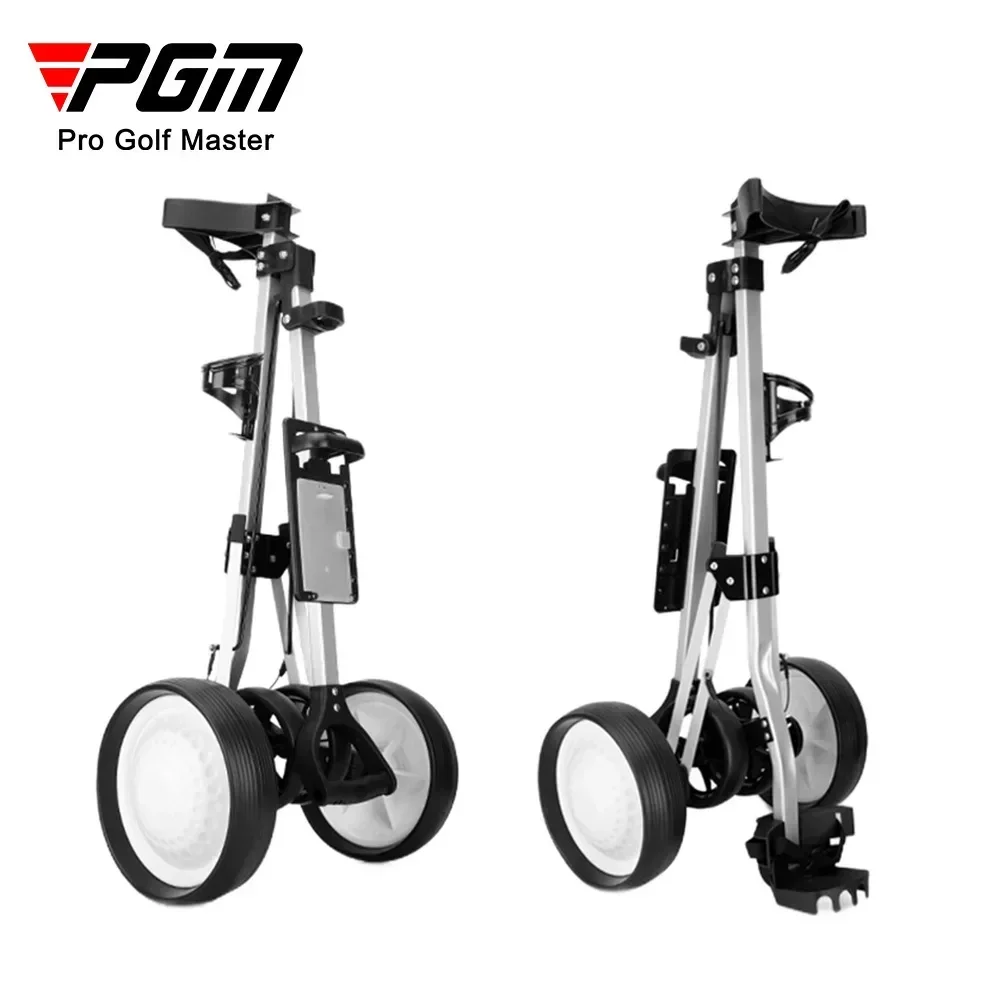 PGM Professional Folding Golf Trolley Outdoor Sports Travel Airport Baggage Check Carrier Cart Stroller Golf Pitch Tool Supplies