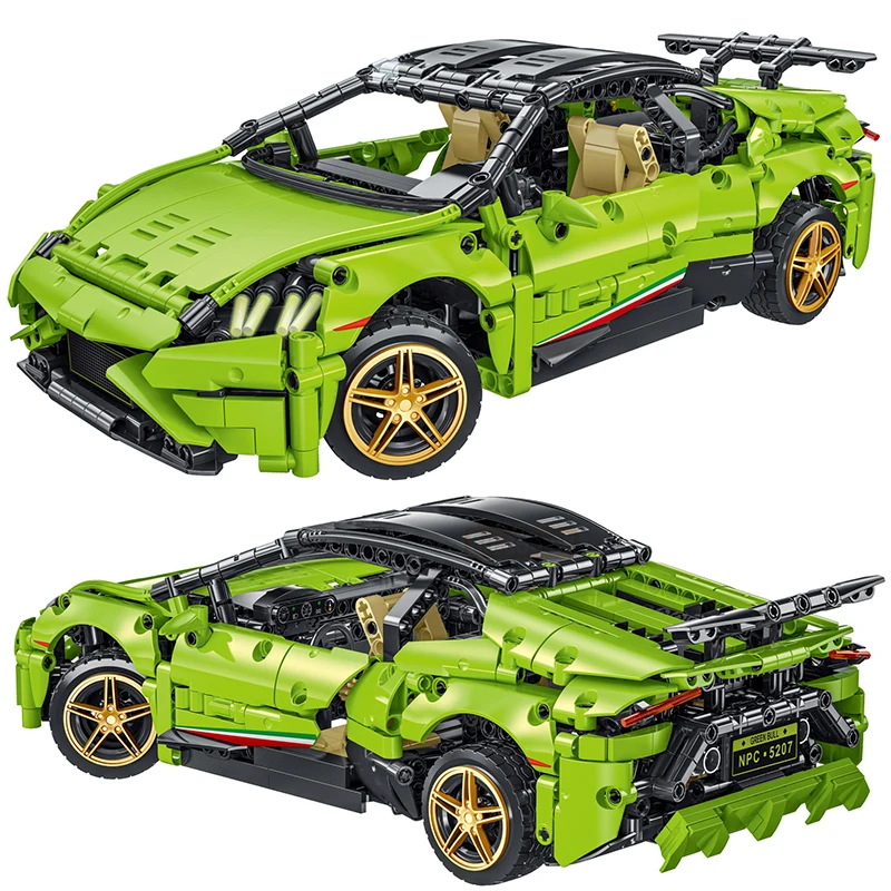 Technical Ideas Sports Racing Car Building Blocks Think Build Play