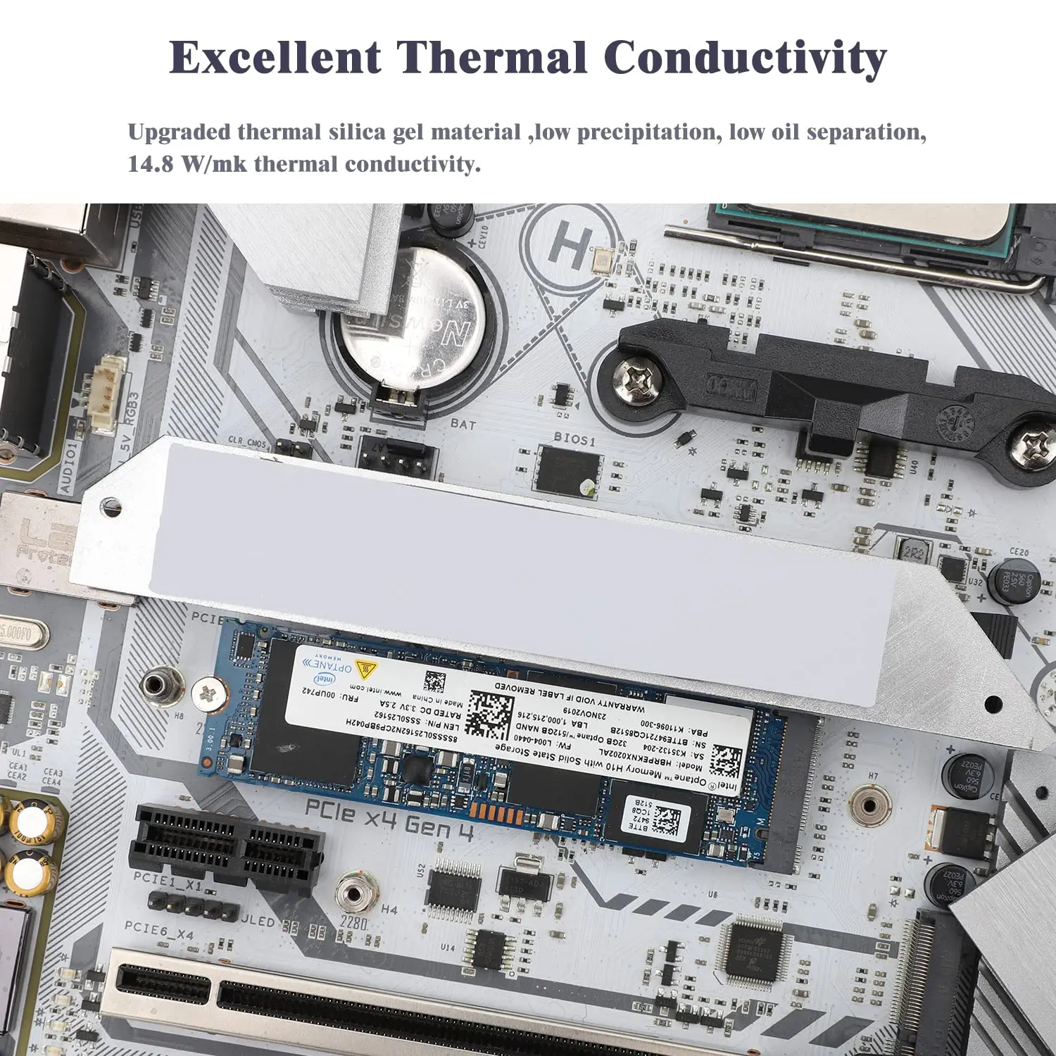 Thermalright Odyssey II 14.8 W/mK 열 패드 방열 실리콘 패드, CPU GPU 그래픽 카드 마더 보드 냉각 패드 용