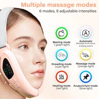 V Shaped Face Beauty Device with Remote Control Led Photon Face Lifting Massager Double Chin Removal Facial Beauty Instrument 2