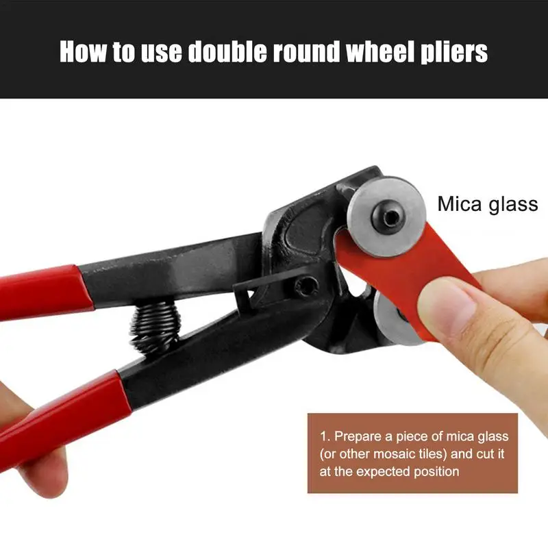 Ceramic Tile Cutter Ceramic Tile Nipper Tile Cutter Tool Comfortable Grip Ceramic Tile Nipper Cutting Tools Tile Cutter 2